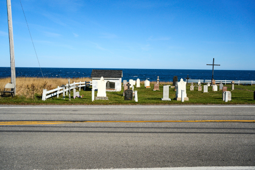 Saison,Automne,MRC Côte-de-Gaspé,Région,Cap-des-Rosiers,Culte,Cimetière,Jour,Temps
